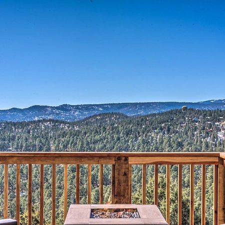 Villa Mountains Majesty Cabin With Hot Tub And Mtn Views! à Ruidoso Extérieur photo