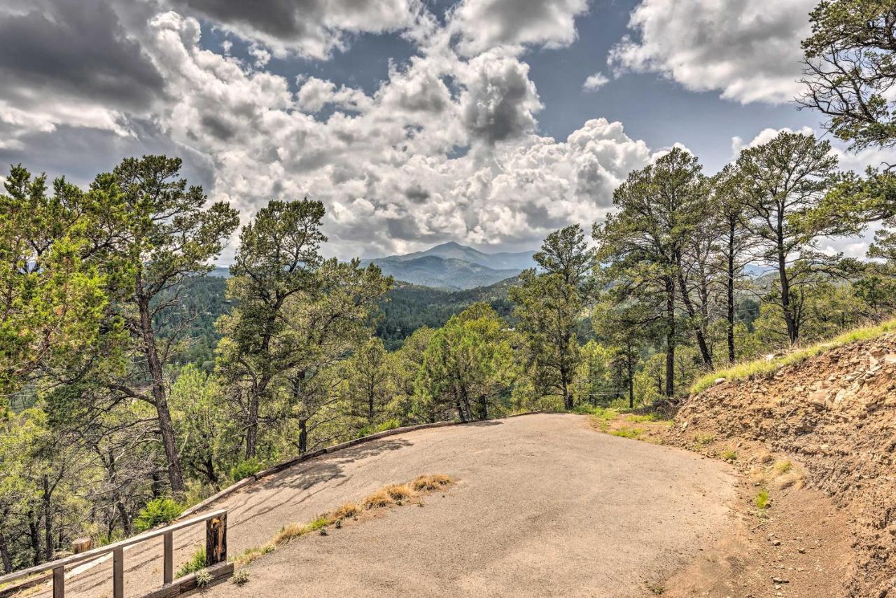 Villa Mountains Majesty Cabin With Hot Tub And Mtn Views! à Ruidoso Extérieur photo