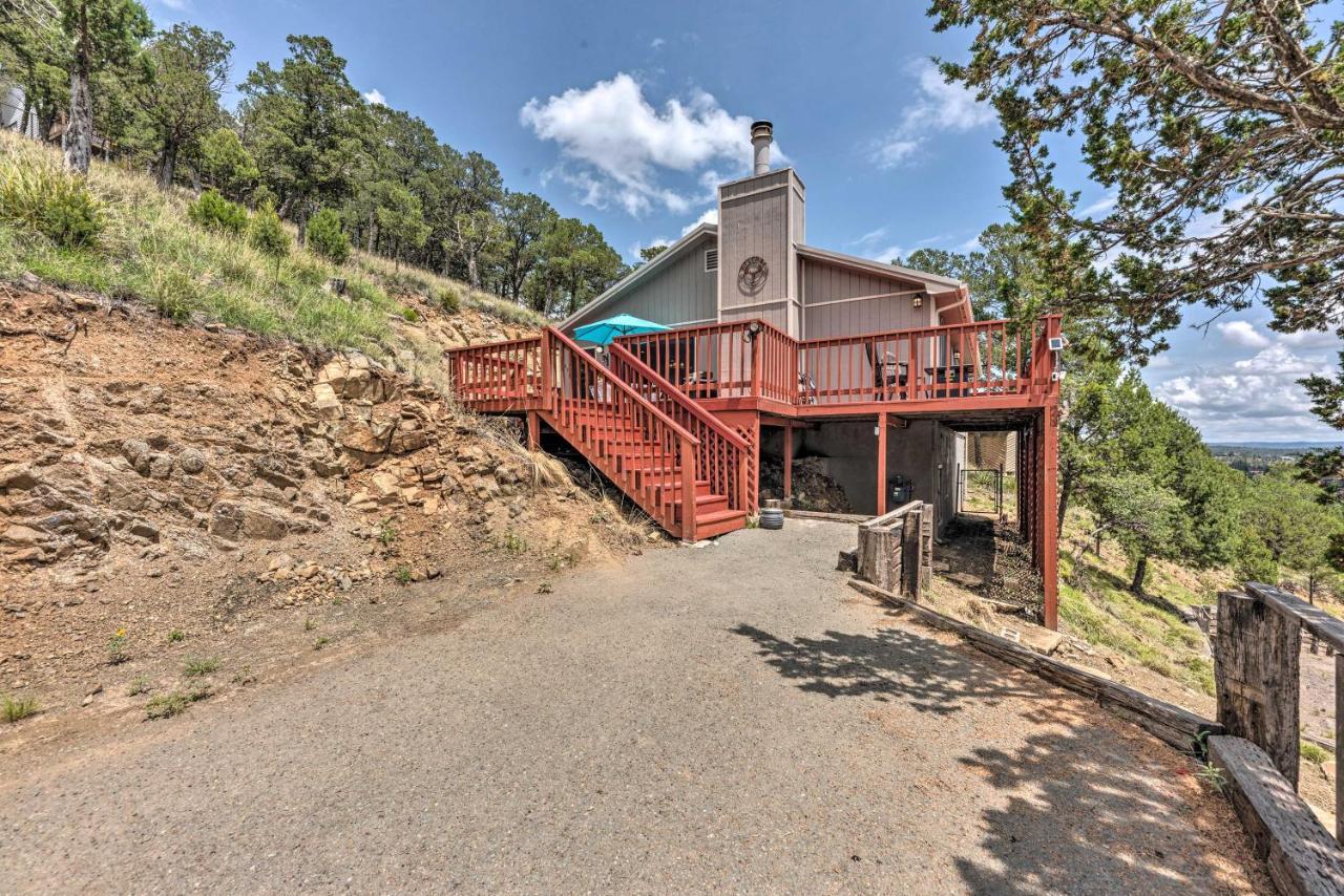 Villa Mountains Majesty Cabin With Hot Tub And Mtn Views! à Ruidoso Extérieur photo