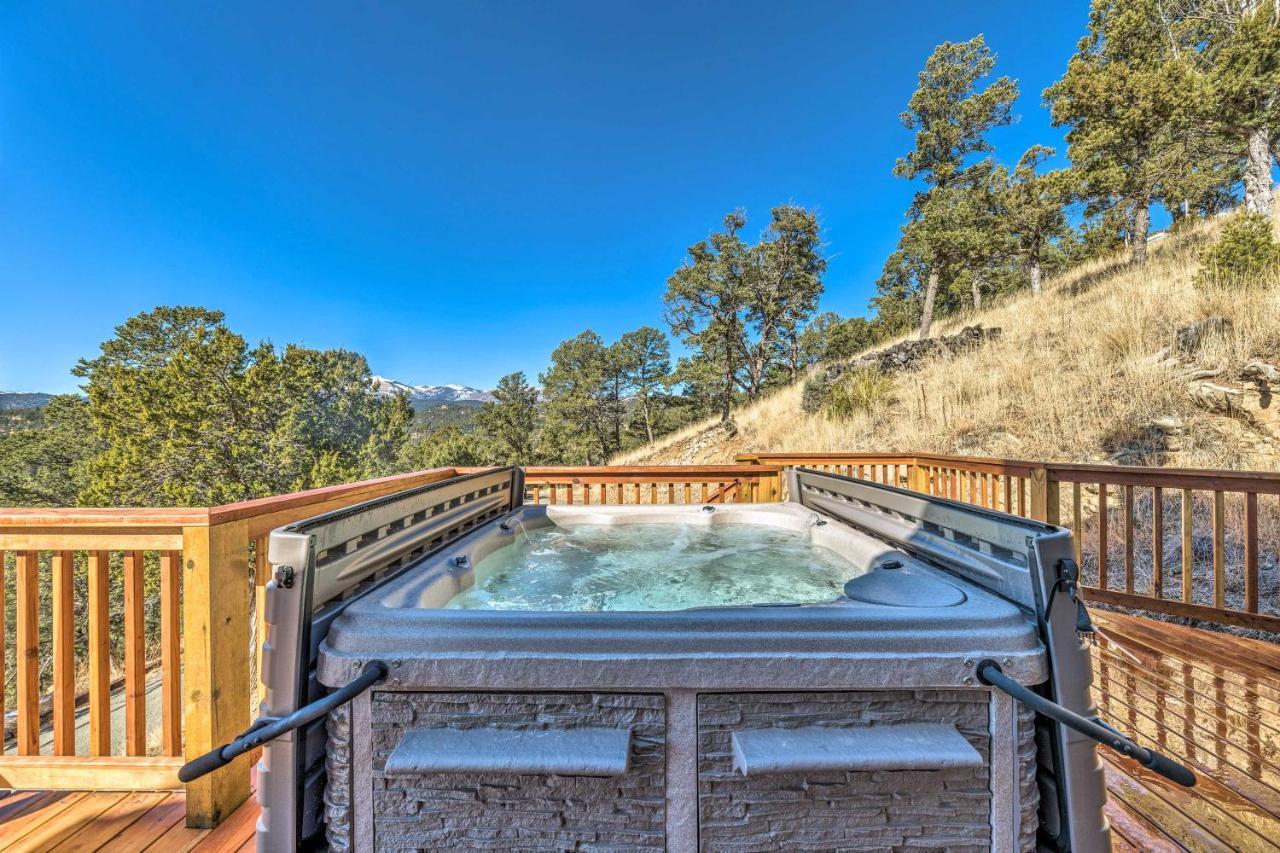 Villa Mountains Majesty Cabin With Hot Tub And Mtn Views! à Ruidoso Extérieur photo