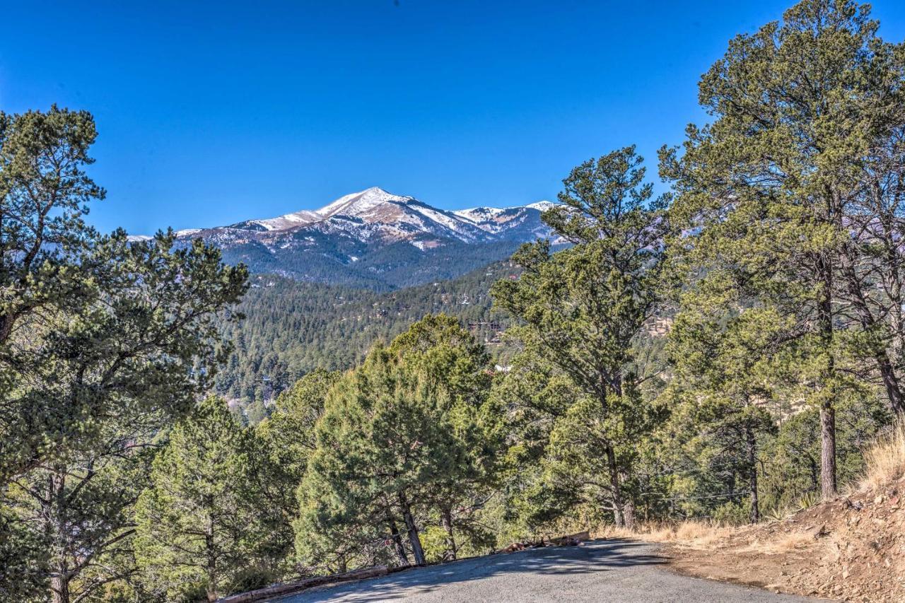 Villa Mountains Majesty Cabin With Hot Tub And Mtn Views! à Ruidoso Extérieur photo